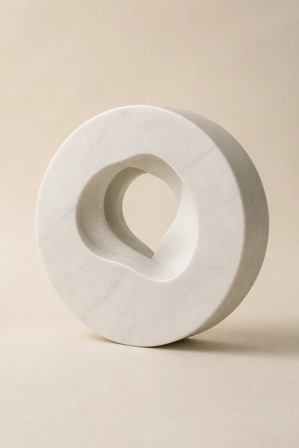 Orbit Object in polished natural stone