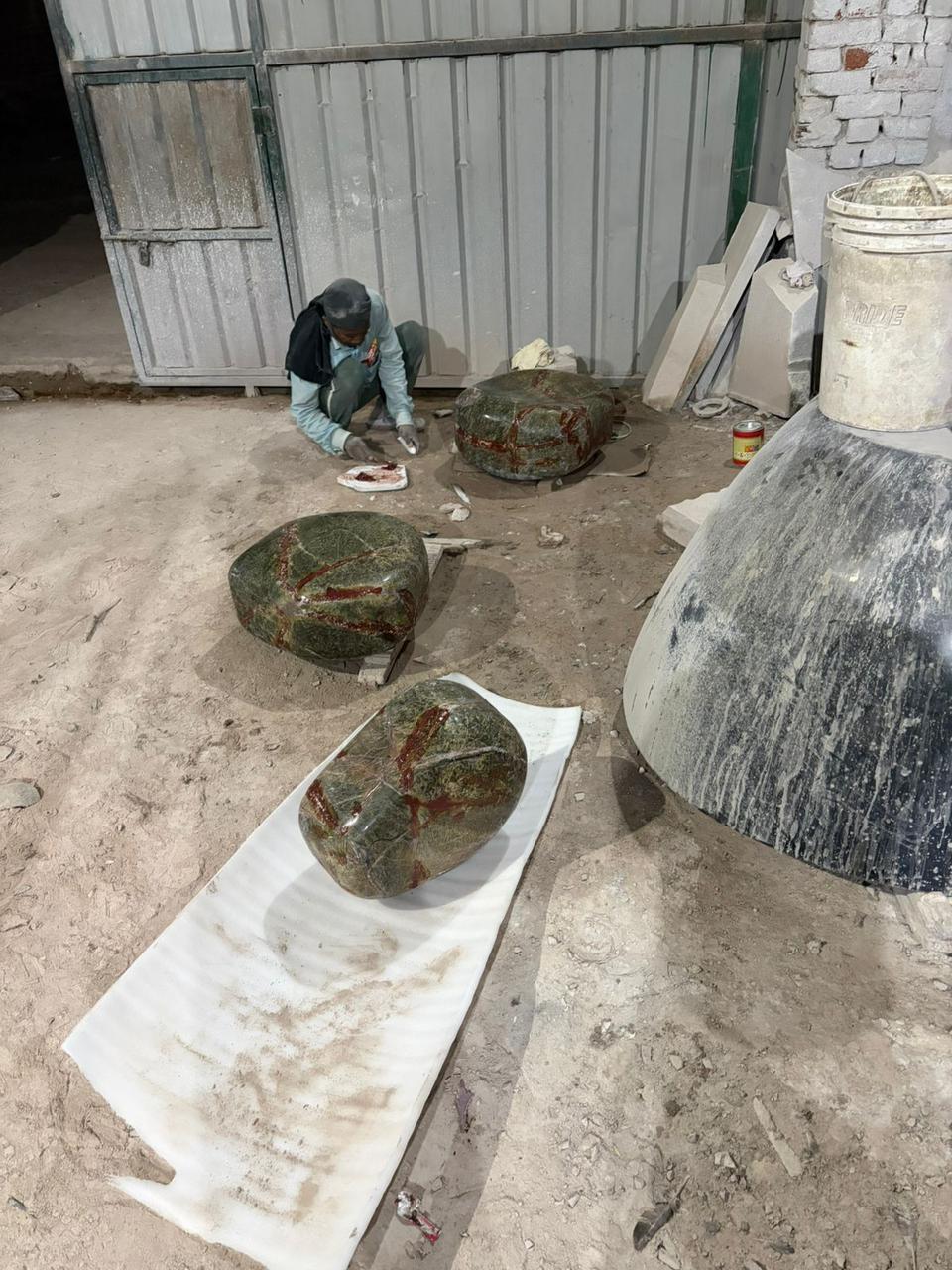 Console support volumes being finished in the Jaipur workshop